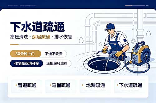 北碚下水道疏通